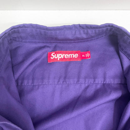 Supreme | シュプリーム supreme small box shirt 長袖シャツ パープル サイズ：XL