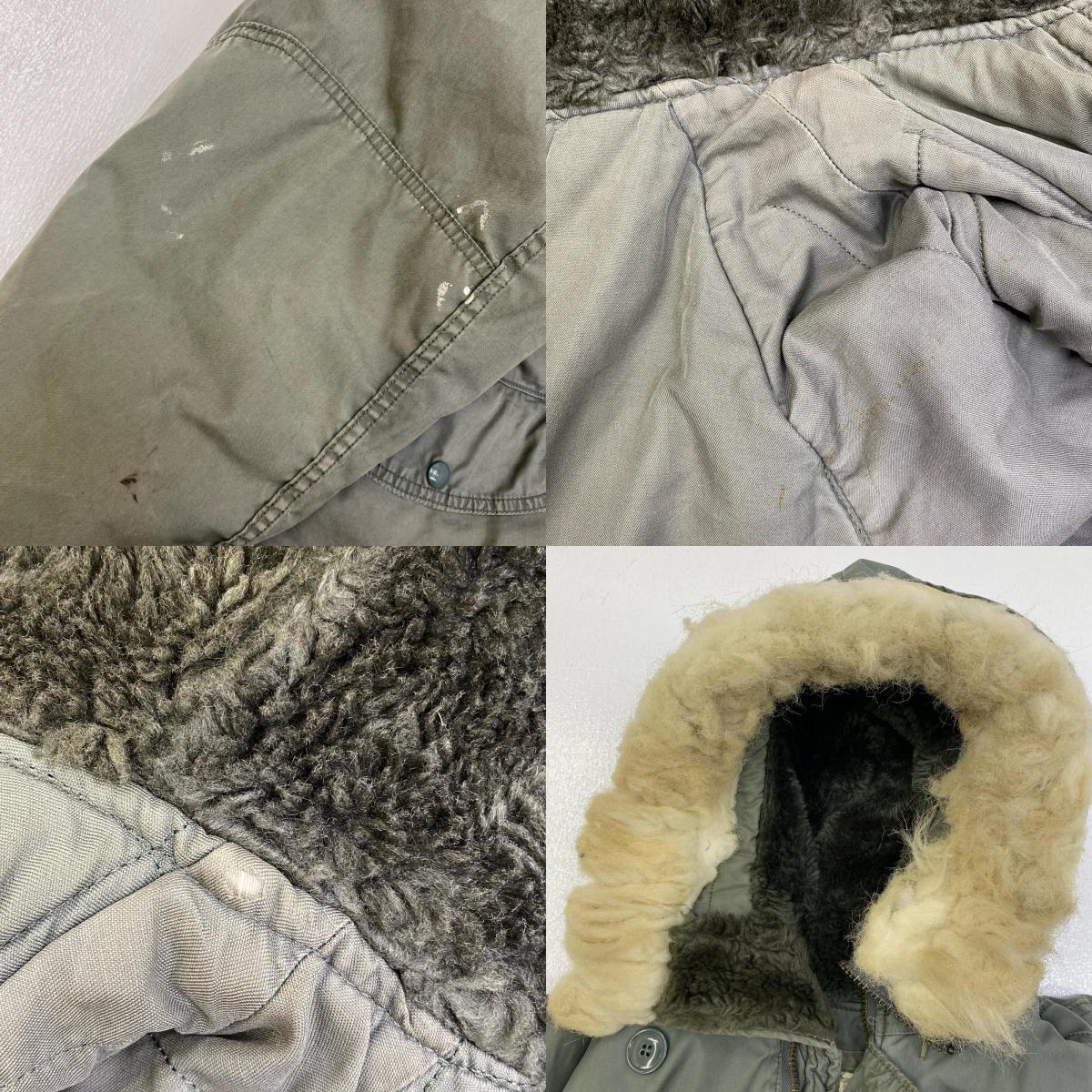 【中古】MILITARY衣料 | ミリタリーイリョウ TYPE N-3B greenbrier ミリタリージャケット MIL-P-62791 カーキ サイズ：L【加古川店】