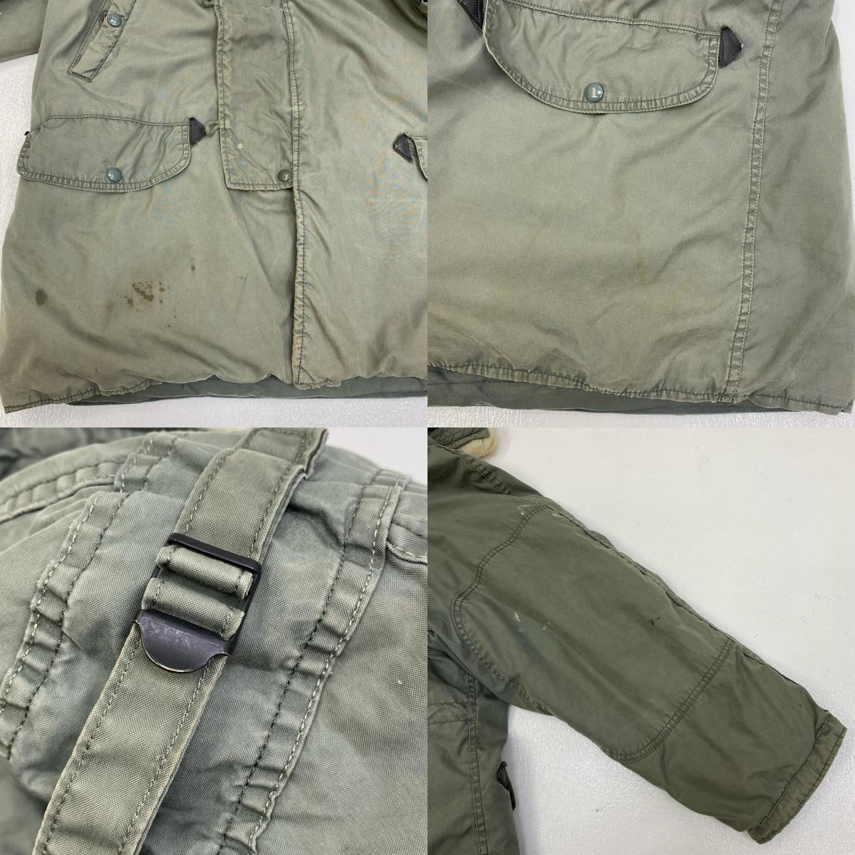 【中古】MILITARY衣料 | ミリタリーイリョウ TYPE N-3B greenbrier ミリタリージャケット MIL-P-62791 カーキ サイズ：L【加古川店】