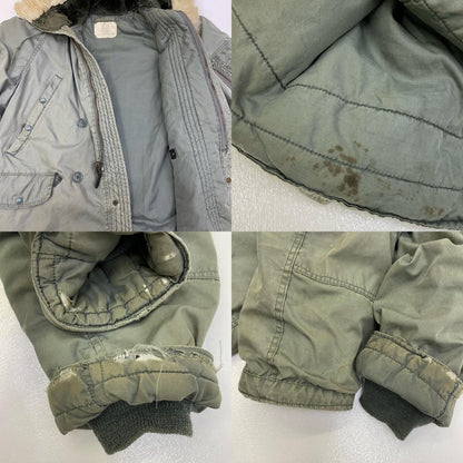 【中古】MILITARY衣料 | ミリタリーイリョウ TYPE N-3B greenbrier ミリタリージャケット MIL-P-62791 カーキ サイズ：L【加古川店】