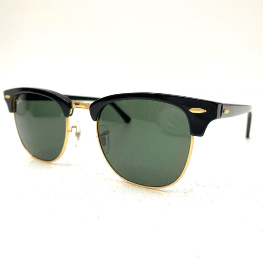【中古】RAY BAN | レイバン CLUBMASTER サングラス rb3016 ブラック【加古川店】