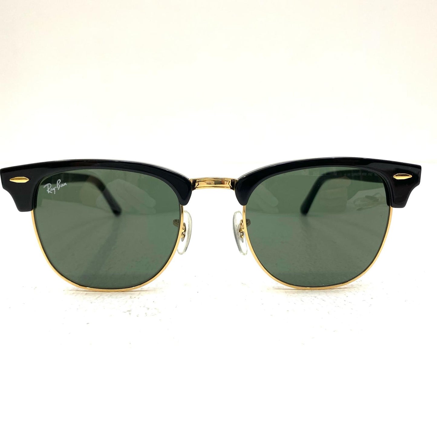 【中古】RAY BAN | レイバン CLUBMASTER サングラス rb3016 ブラック【加古川店】