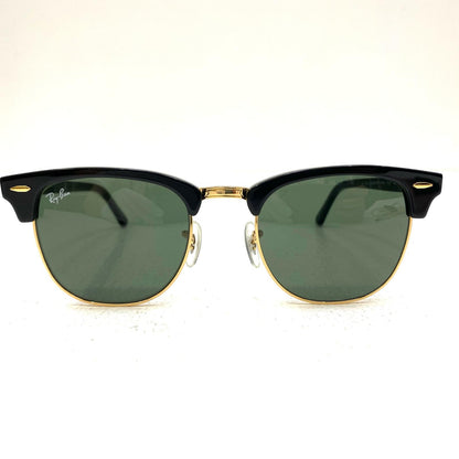 【中古】RAY BAN | レイバン CLUBMASTER サングラス rb3016 ブラック【加古川店】