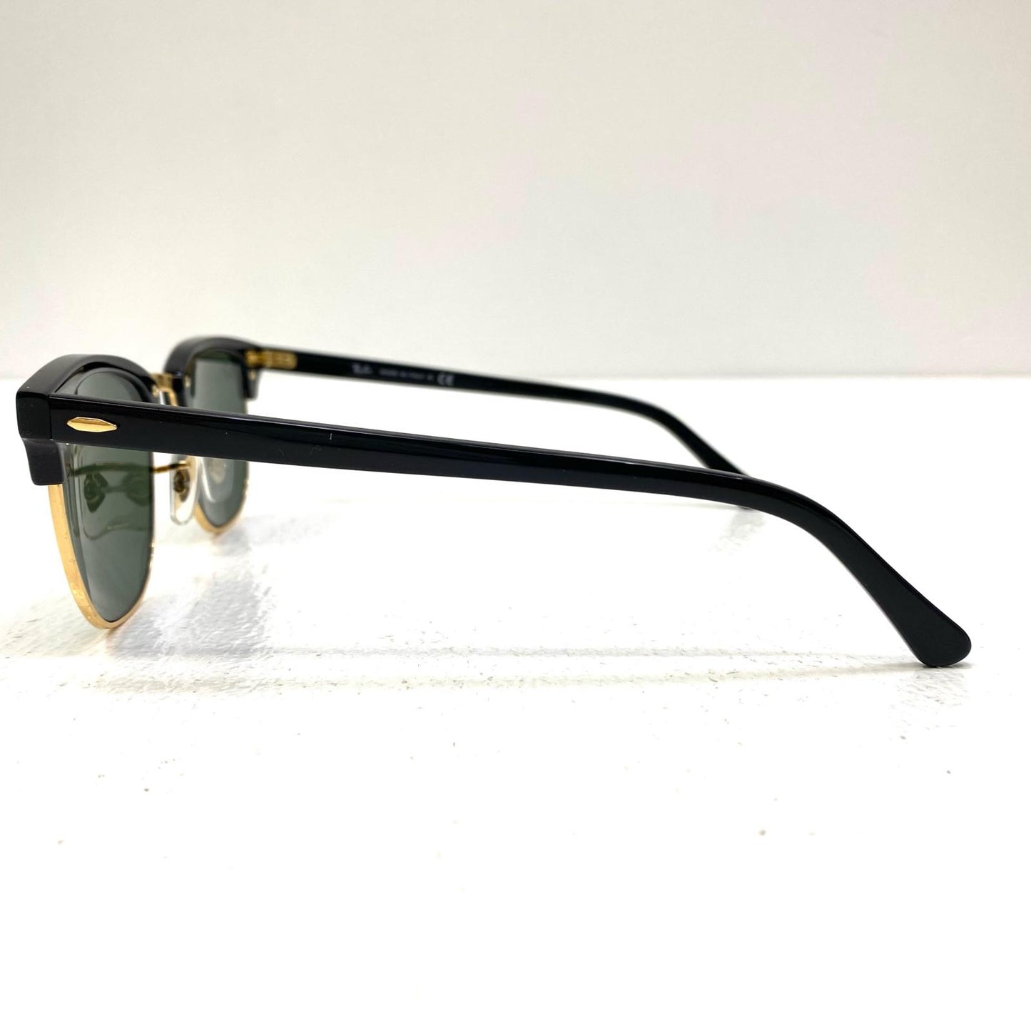 【中古】RAY BAN | レイバン CLUBMASTER サングラス rb3016 ブラック【加古川店】