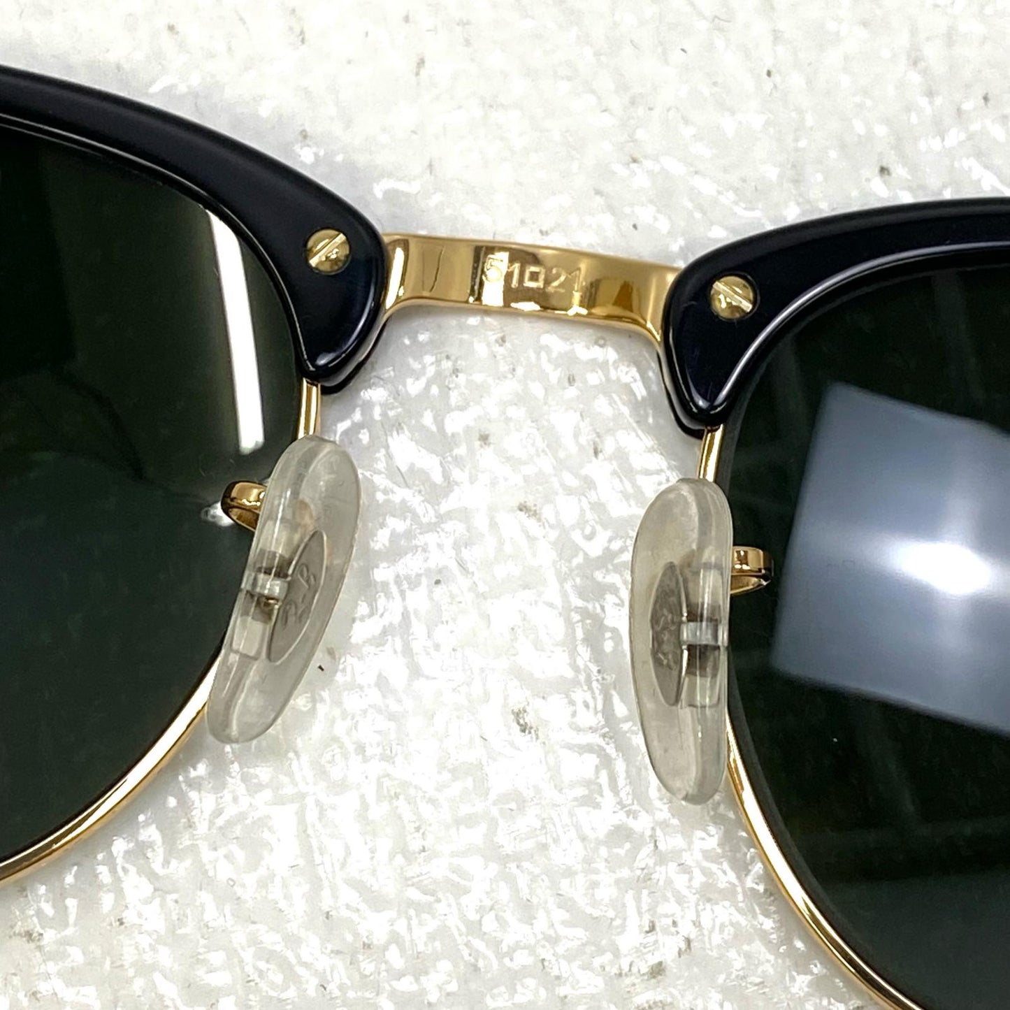 【中古】RAY BAN | レイバン CLUBMASTER サングラス rb3016 ブラック【加古川店】