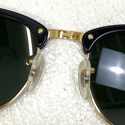 【中古】RAY BAN | レイバン CLUBMASTER サングラス rb3016 ブラック【加古川店】