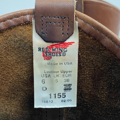【中古】RED WING | レッドウィング pecos boots ブーツ 1155 ブラウン 24cm【加古川店】