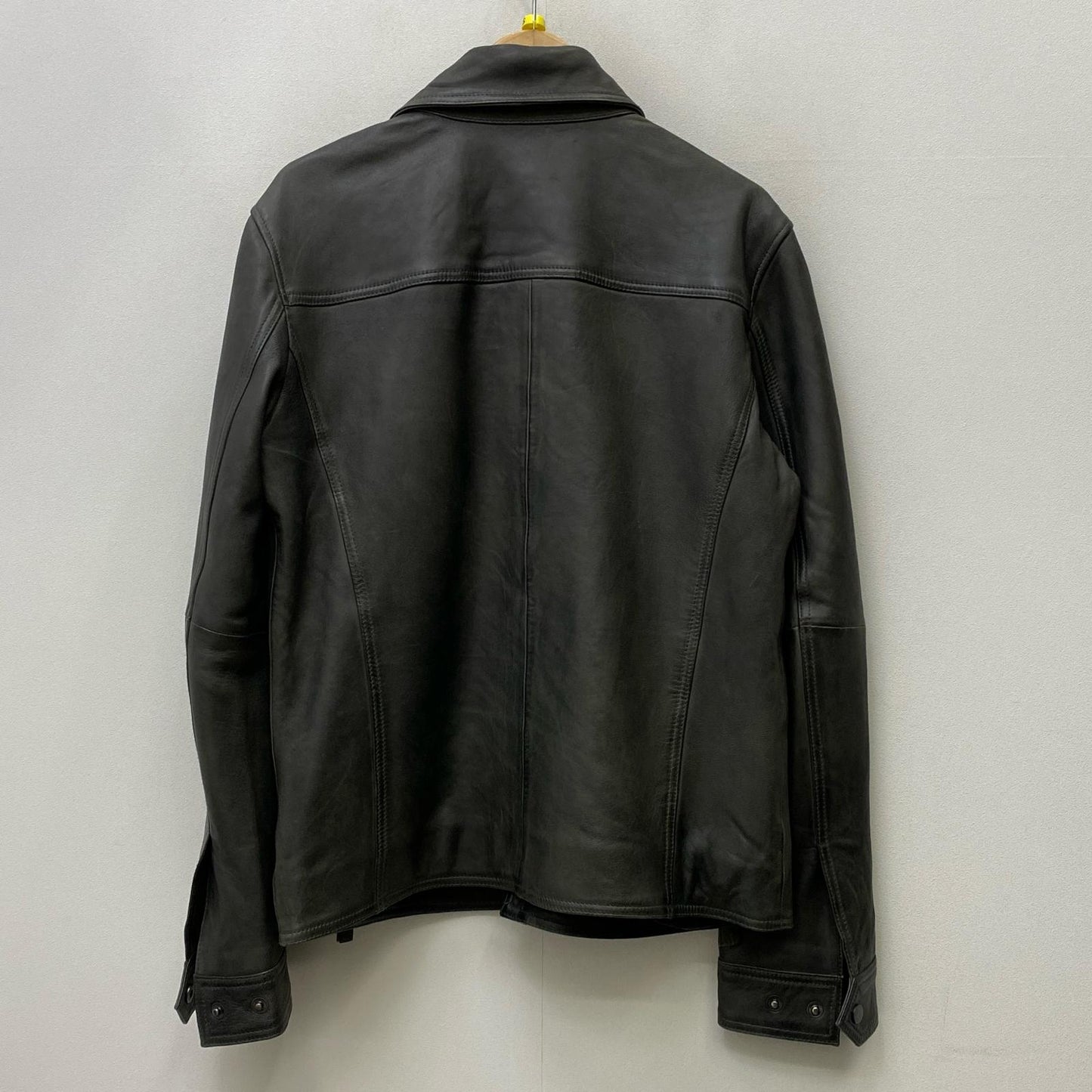 【中古】 スナップボタン レザージャケット レザー ブラック【加古川店】