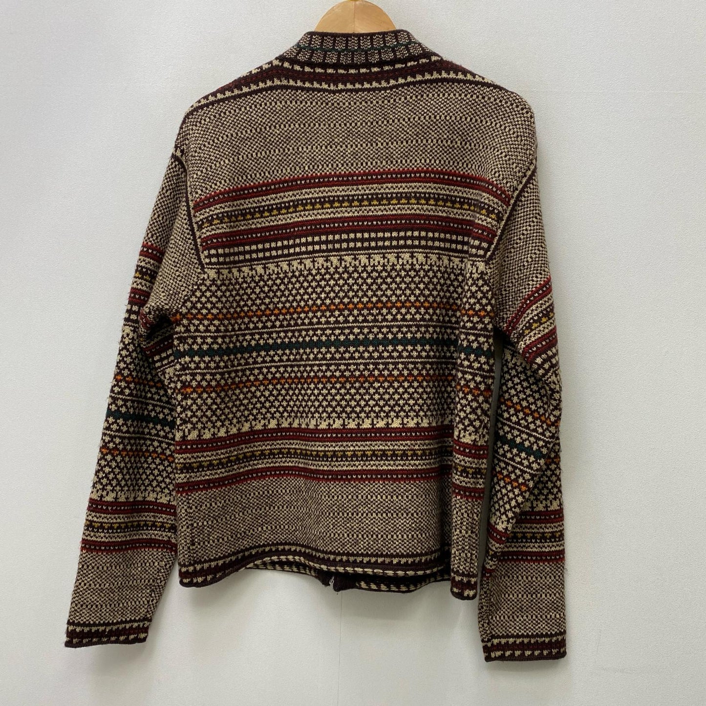 【中古】POLO SPORT RALPH LAUREN | ポロスポーツラルフローレン ｼﾙｸ混総柄ジップアップニット ニット サイズ：L【加古川店】