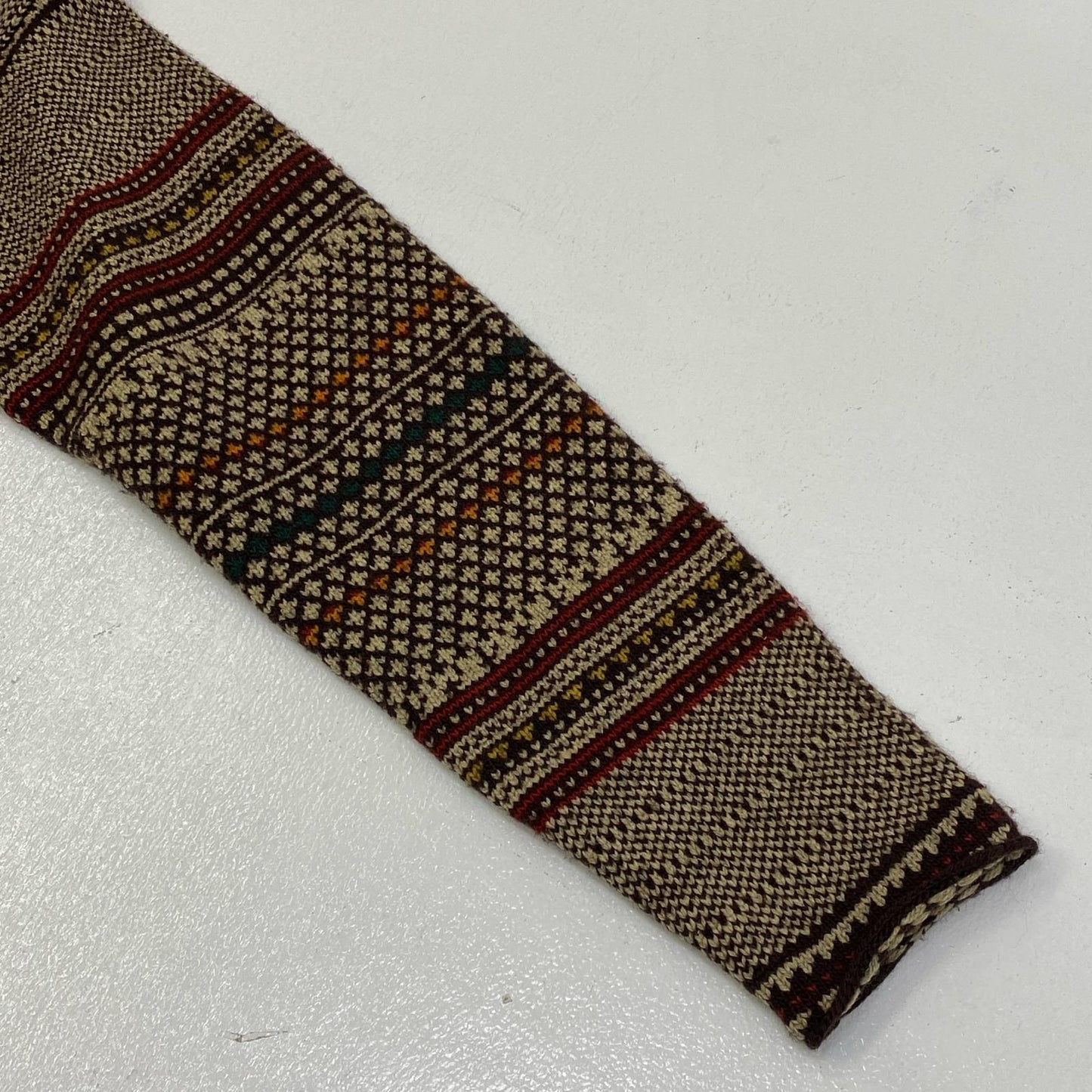 【中古】POLO SPORT RALPH LAUREN | ポロスポーツラルフローレン ｼﾙｸ混総柄ジップアップニット ニット サイズ：L【加古川店】