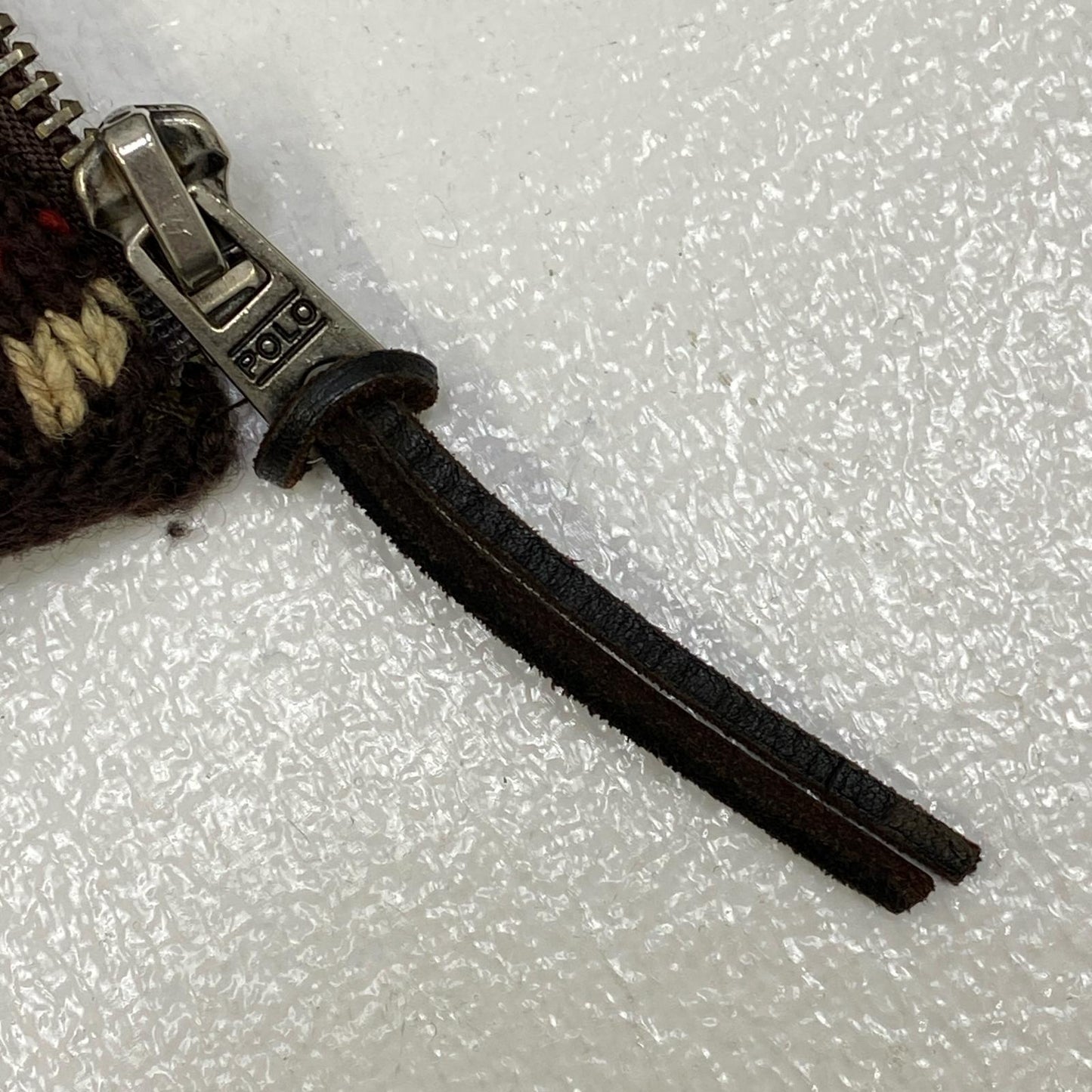 【中古】POLO SPORT RALPH LAUREN | ポロスポーツラルフローレン ｼﾙｸ混総柄ジップアップニット ニット サイズ：L【加古川店】