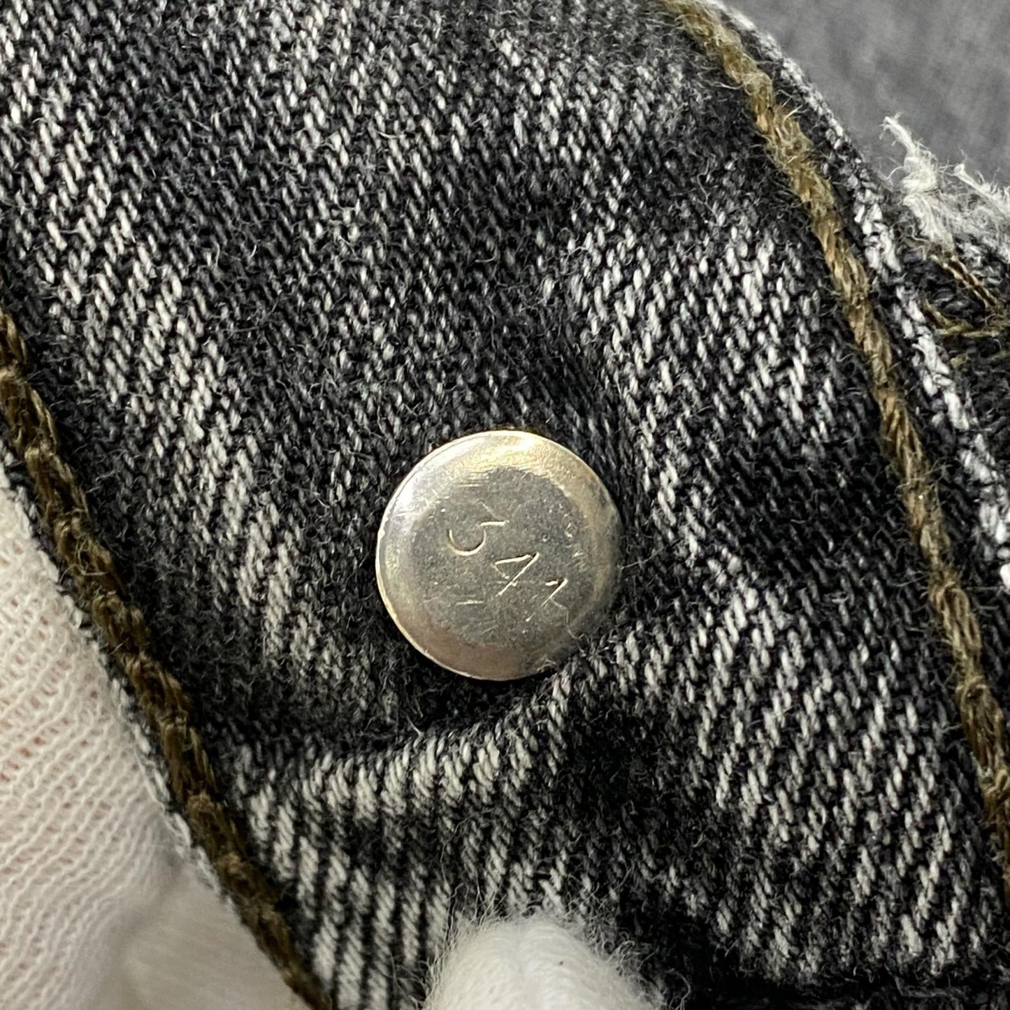 【中古】Levi's | リーバイス lot:501 先染めﾌﾞﾗｯｸ デニムパンツ ブラック【加古川店】
