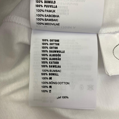【中古】PRADA | プラダ 半袖Ｔシャツ DNA604 ホワイト サイズ：M【加古川店】