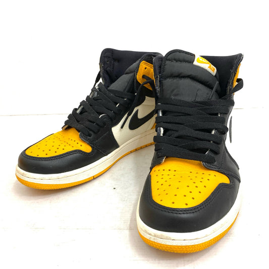 【中古】NIKE | ナイキ Air Jordan 1 Retro High OG 'Taxi' スニーカー 555088-711 イエロー 26.5cm【加古川店】