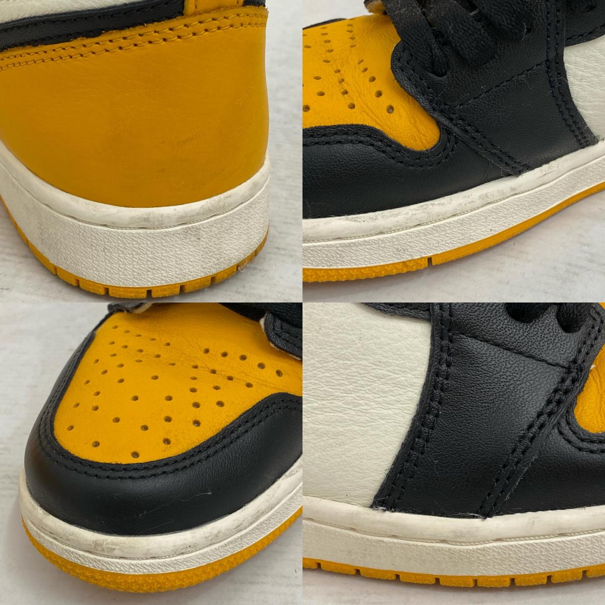 【中古】NIKE | ナイキ Air Jordan 1 Retro High OG 'Taxi' スニーカー 555088-711 イエロー 26.5cm【加古川店】