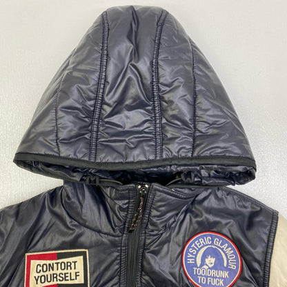 【中古】HYSTERIC | ヒステリック CONTORT YOURSELF、PRIMALOFT その他アウター 4AB-1121 ブラック サイズ：S【加古川店】