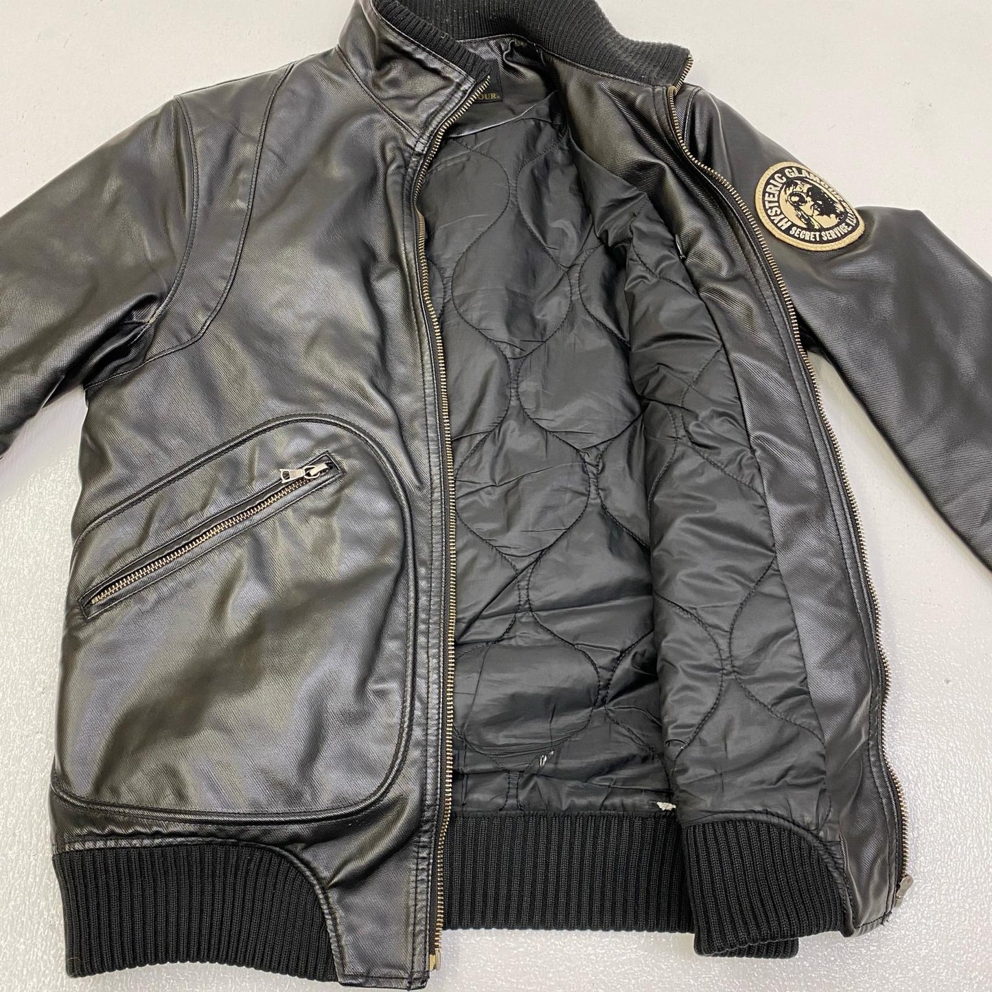 【中古】HYSTERIC GLAMOUR | ヒステリックグラマー その他アウター 0224AB04 ブラック サイズ：S【加古川店】