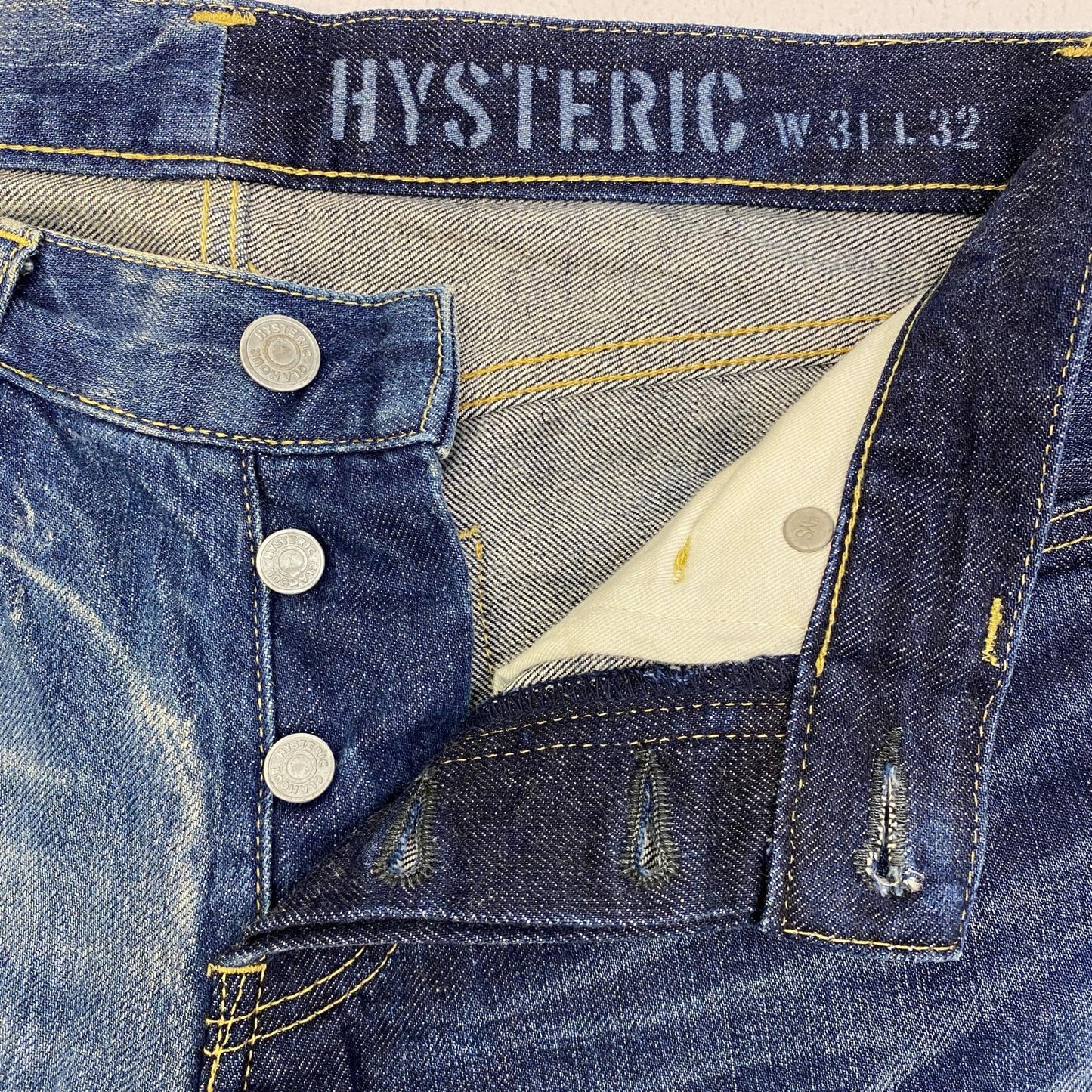 【中古】HYSTERIC GLAMOUR | ヒステリックグラマー デニムパンツ 0241AP12 インディゴ サイズ：31【加古川店】