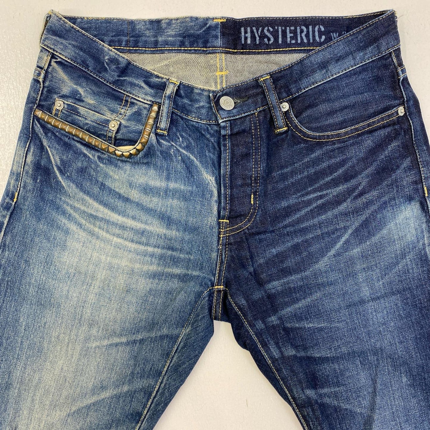 【中古】HYSTERIC GLAMOUR | ヒステリックグラマー デニムパンツ 0241AP12 インディゴ サイズ：31【加古川店】