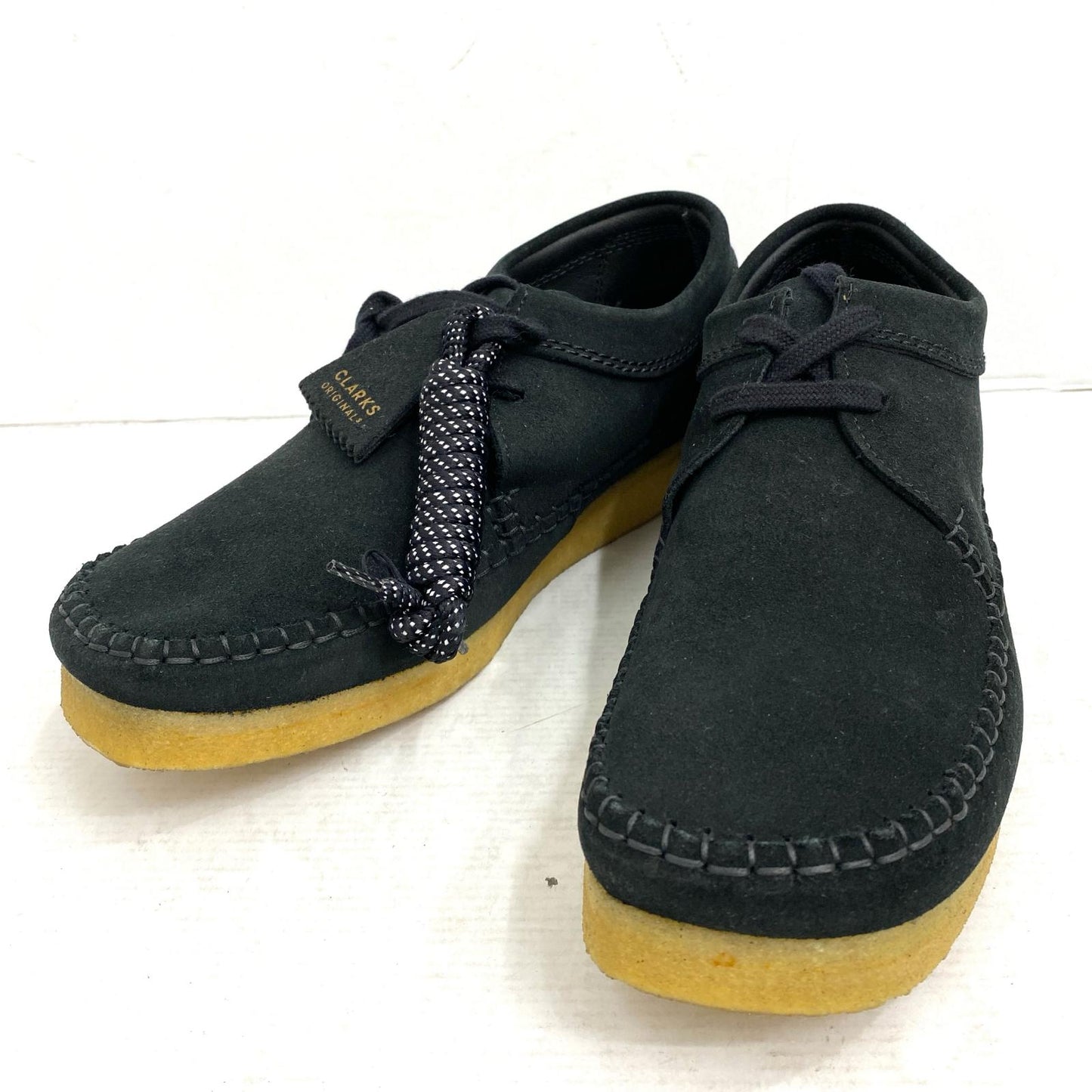 【中古】Clarks | クラークス WEAVER スニーカー 26165081 ブラック 26cm【加古川店】