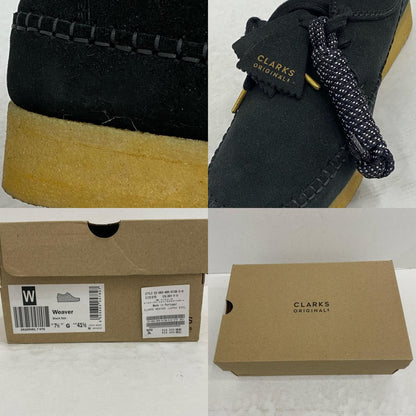 【中古】Clarks | クラークス WEAVER スニーカー 26165081 ブラック 26cm【加古川店】