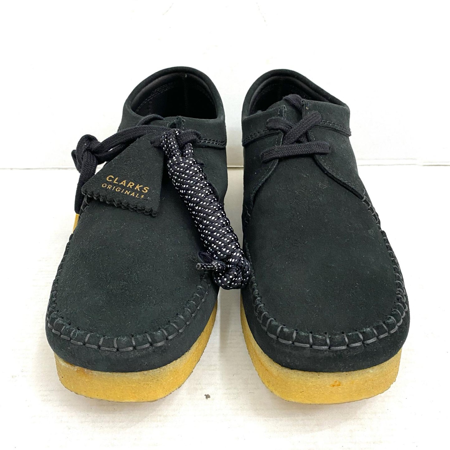 【中古】Clarks | クラークス WEAVER スニーカー 26165081 ブラック 26cm【加古川店】