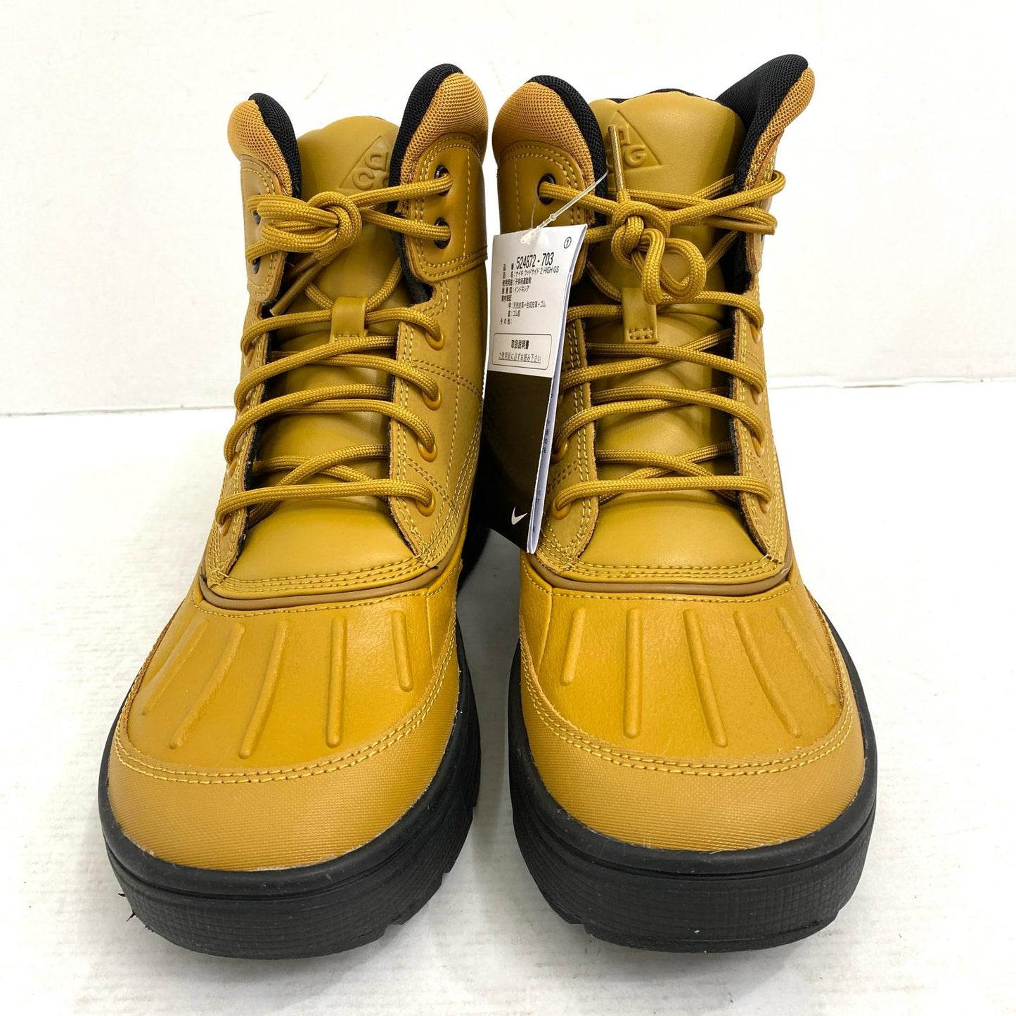 【中古】NIKE | ナイキ Woodside 2 High GS Wheat Black スニーカー 524872-703 ブラウン 24cm【加古川店】
