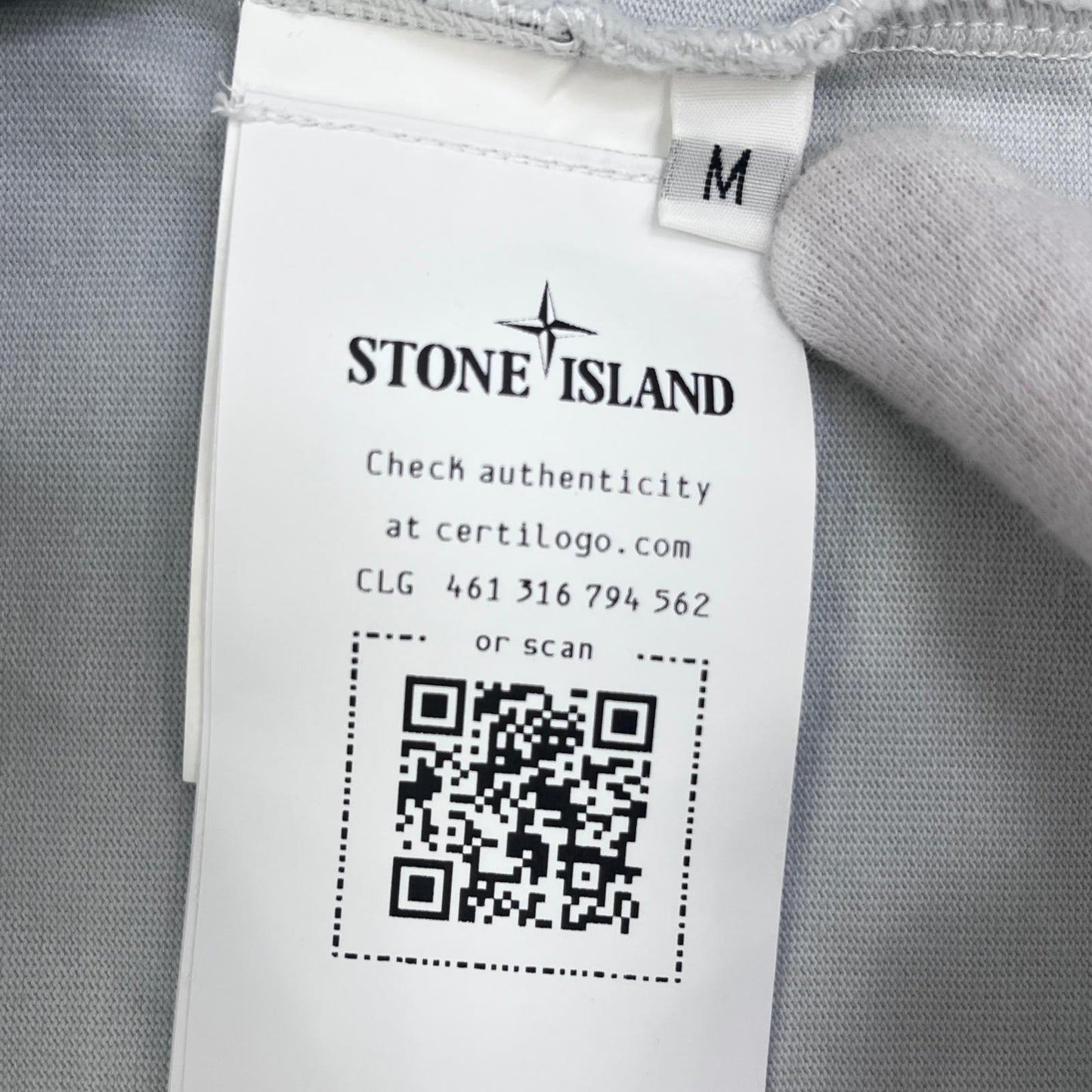【中古】STONE ISLAND | ストーンアイランド HEAVY COTTON JERSEY スウェット K1S156100043 グレー サイズ：M【加古川店】