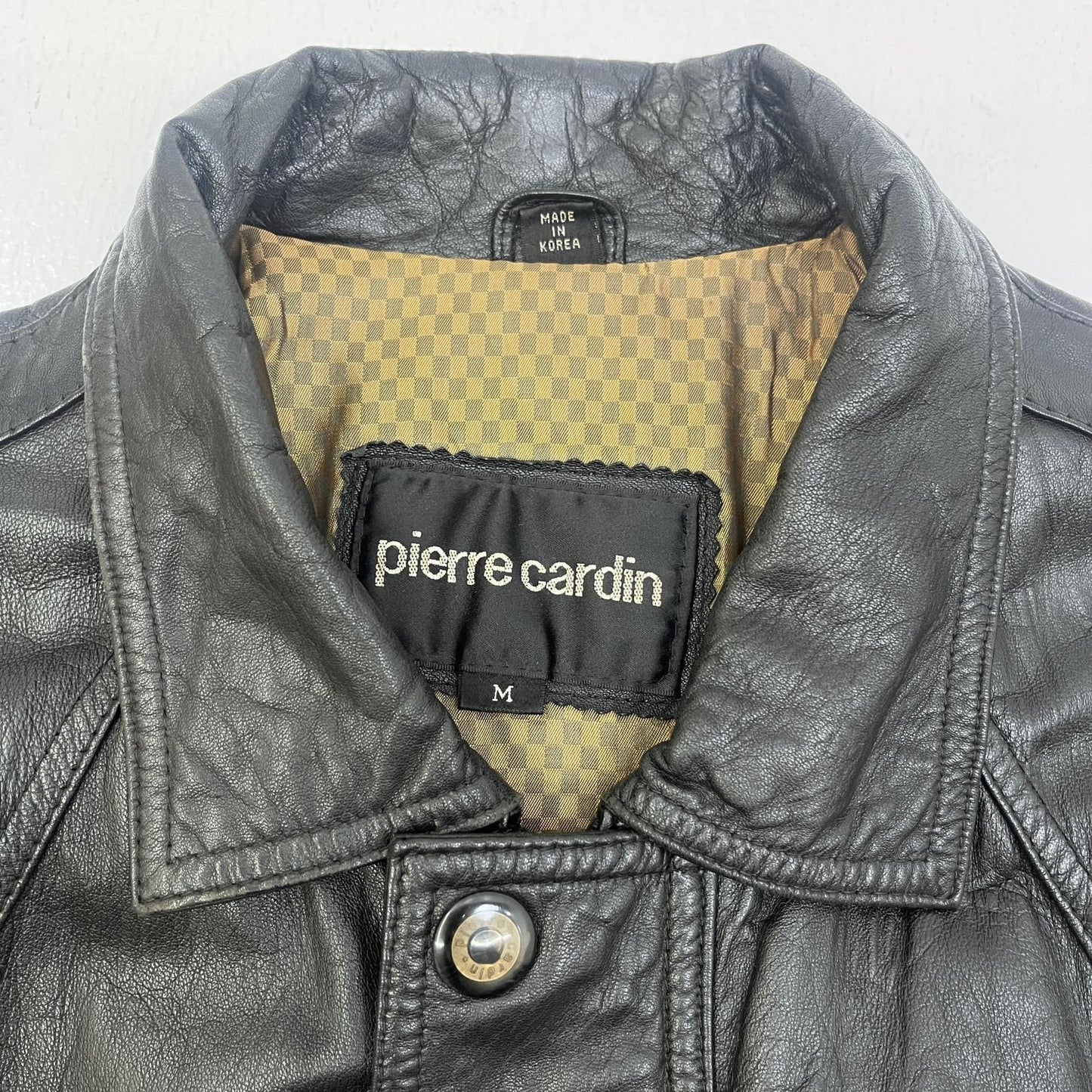 【中古】 ブランド名:pierre cardin レザー ブラック サイズ：M【加古川店】