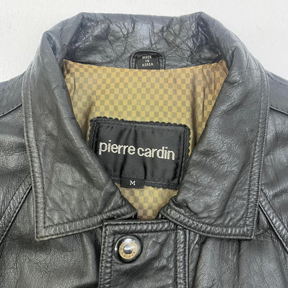 【中古】 ブランド名:pierre cardin レザー ブラック サイズ：M【加古川店】