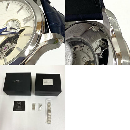 【中古】ORIENT STAR | オリエントスター レイヤードｽｹﾙﾄﾝ 腕時計 RK-AV0B04S ホワイト【加古川店】