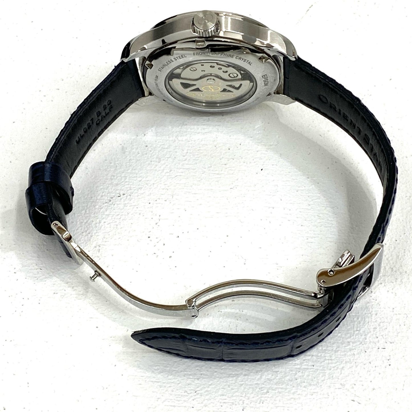 【中古】ORIENT STAR | オリエントスター レイヤードｽｹﾙﾄﾝ 腕時計 RK-AV0B04S ホワイト【加古川店】