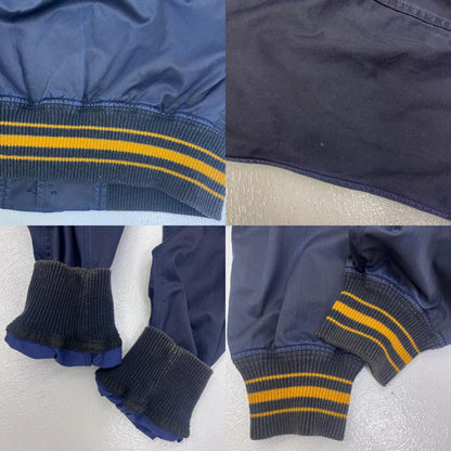 【中古】RRL(RALPH LAUREN) | ダブルアールエルラルフローレン varsity jacket ブルゾン 0200011466 ダークネイビー サイズ：S【加古川店】