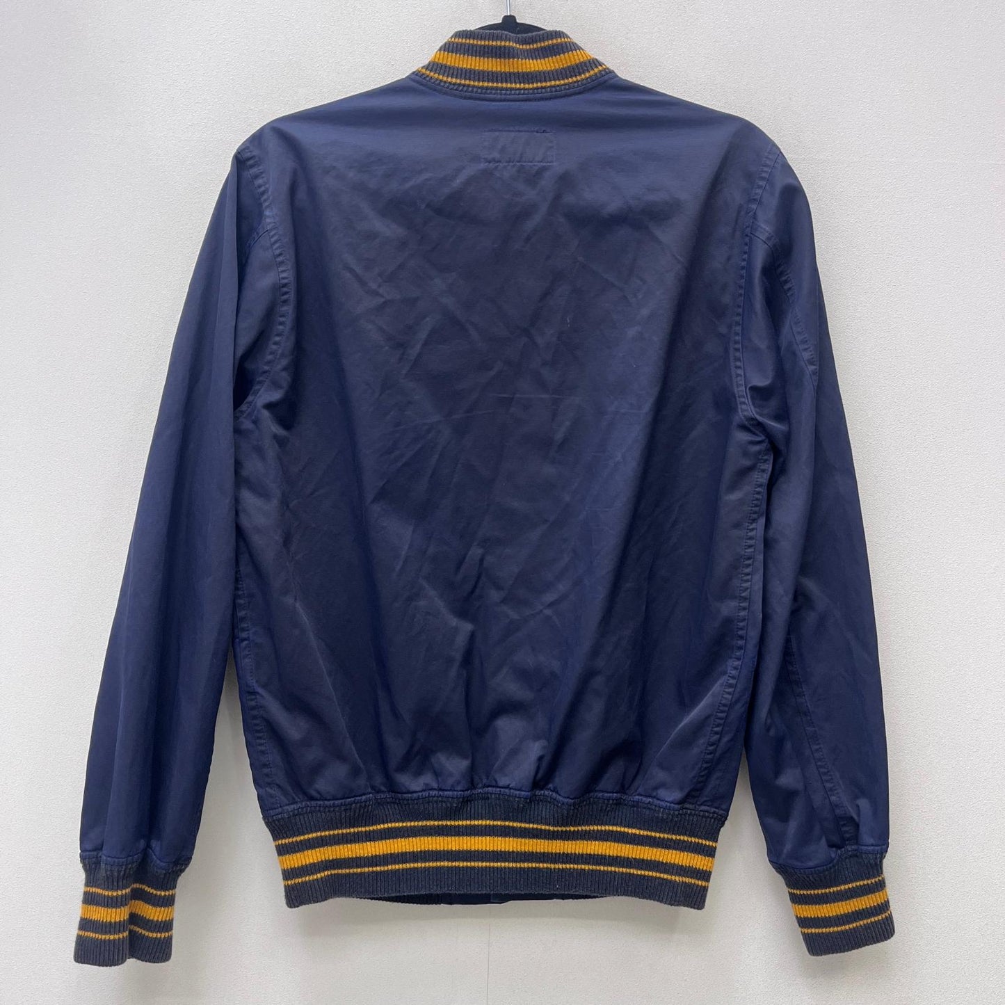 【中古】RRL(RALPH LAUREN) | ダブルアールエルラルフローレン varsity jacket ブルゾン 0200011466 ダークネイビー サイズ：S【加古川店】