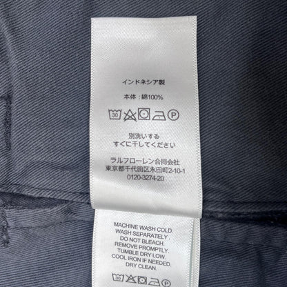 【中古】RRL(RALPH LAUREN) | ダブルアールエルラルフローレン ショートパンツ 0200011695 チャコールグレー サイズ：29【加古川店】