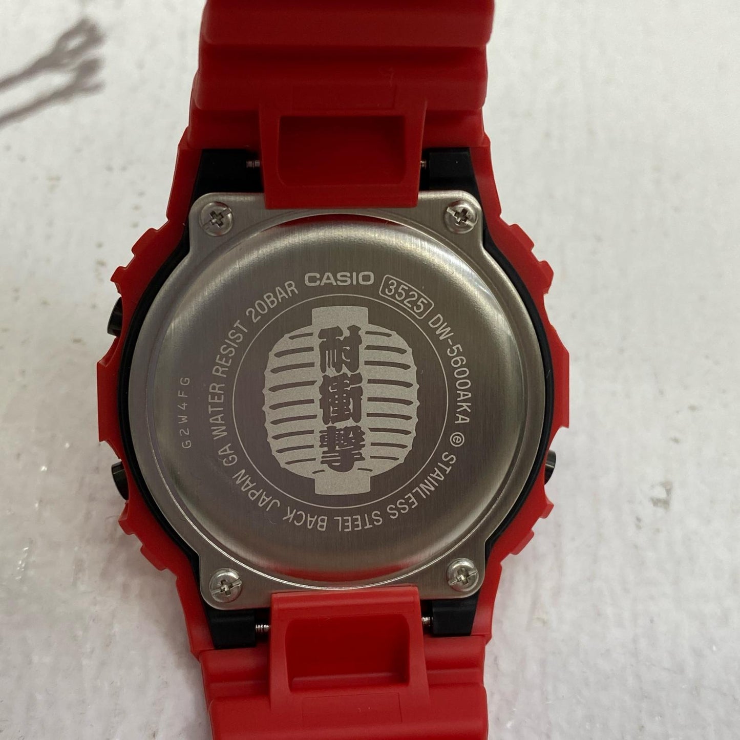 【中古】G-SHOCK | ジーショック 腕時計 dw-5600aka-4jr レッド【加古川店】