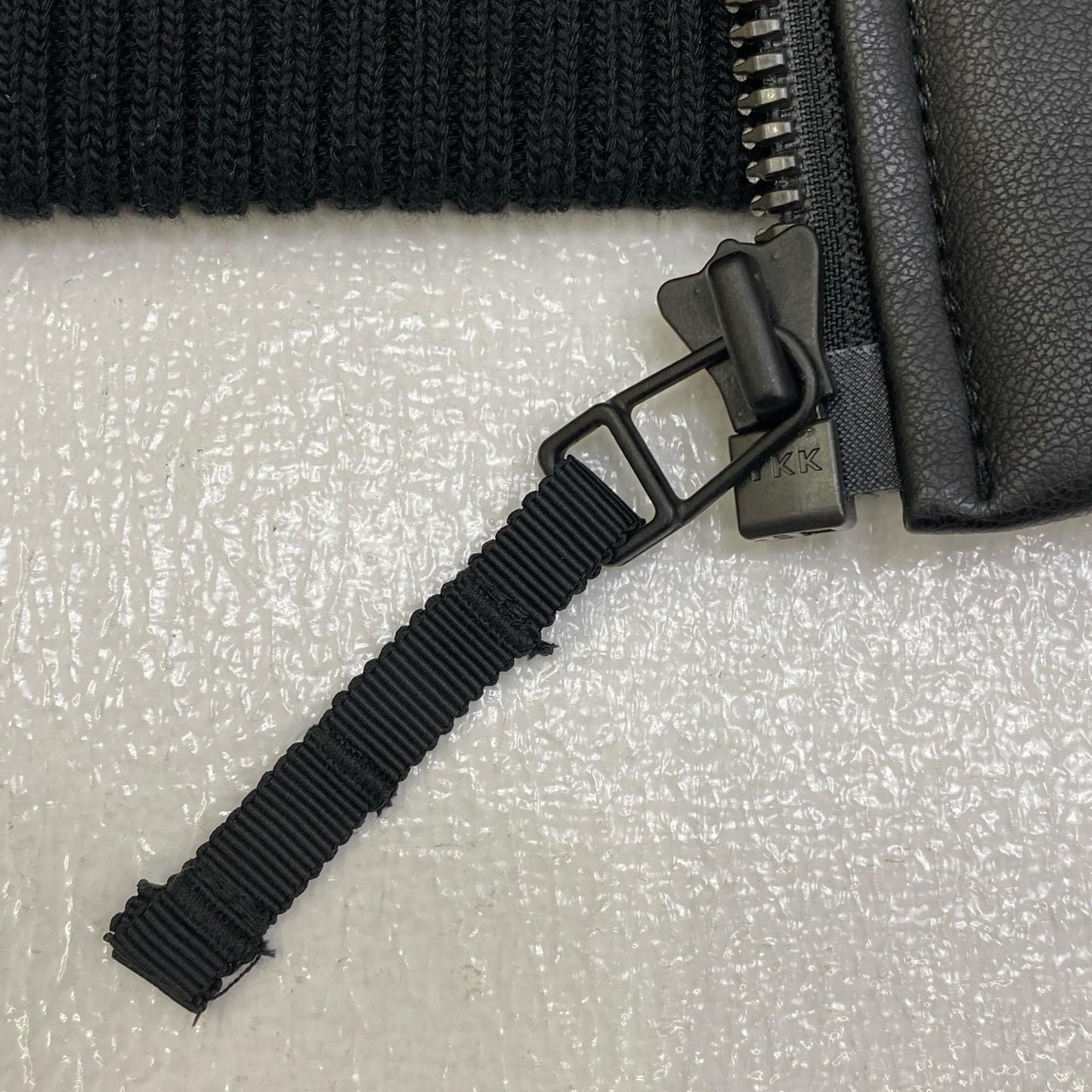 【中古】ALPHA | アルファ LEATHERETTE MA-1 レザー TA1658-001 ブラック サイズ：M【加古川店】
