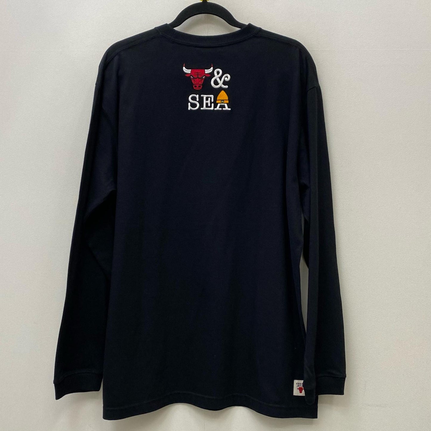 【中古】WIND AND SEA | ウィンダンシーウインダンシー PARAPPA×Bulls L/STee 長袖Ｔシャツ ブラック【加古川店】