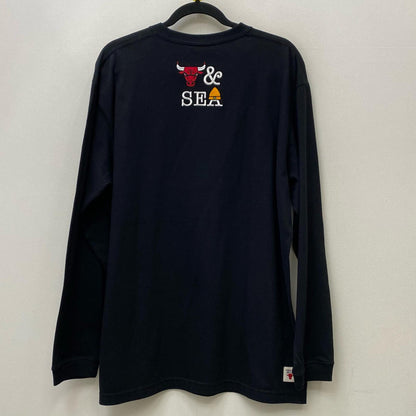 【中古】WIND AND SEA | ウィンダンシーウインダンシー PARAPPA×Bulls L/STee 長袖Ｔシャツ ブラック【加古川店】