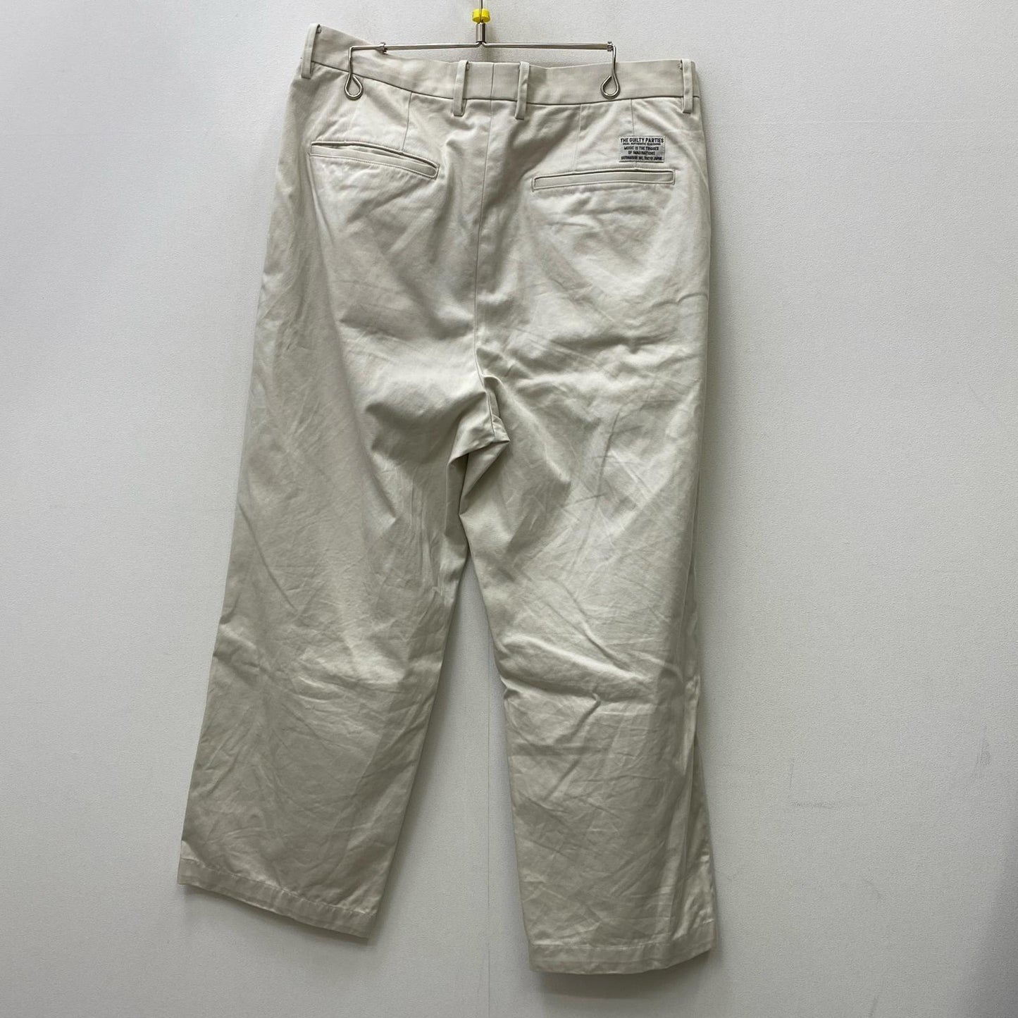 【中古】WACKOMARIA | ワコマリア DOUBLE PLEATED CHINO TROUSERS パンツ 24SS-WMP-PT10 サイズ：XXL【加古川店】