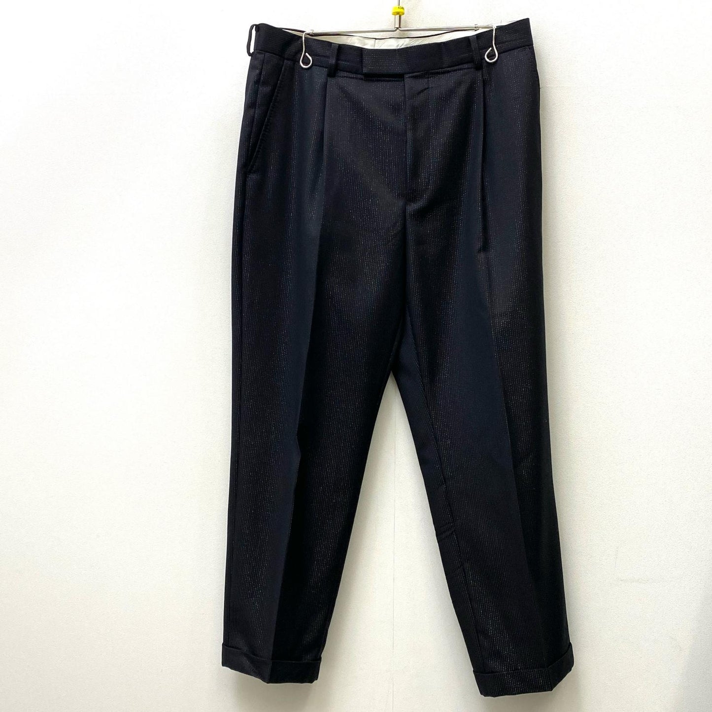【中古】WACKOMARIA | ワコマリア DORMEUIL GLITTER PLEATED TROUSERS パンツ 22FW-WMP-TR26 サイズ：XL【加古川店】