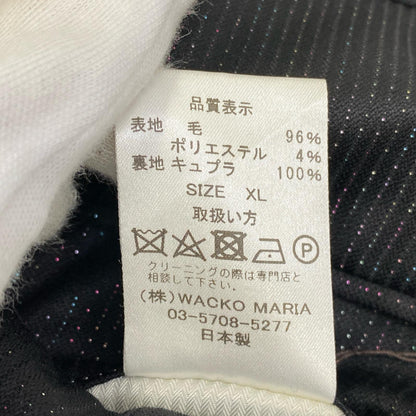 【中古】WACKOMARIA | ワコマリア DORMEUIL GLITTER PLEATED TROUSERS パンツ 22FW-WMP-TR26 サイズ：XL【加古川店】