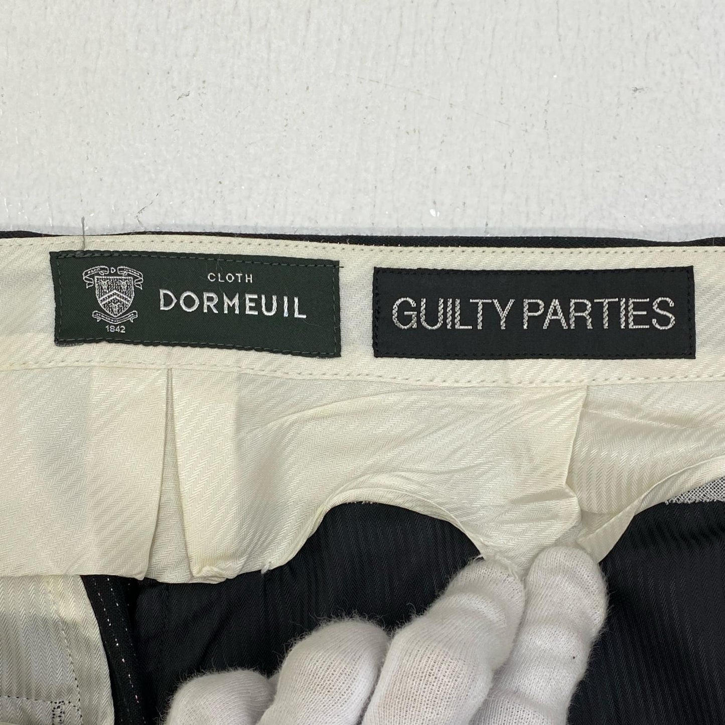 【中古】WACKOMARIA | ワコマリア DORMEUIL GLITTER PLEATED TROUSERS パンツ 22FW-WMP-TR26 サイズ：XL【加古川店】