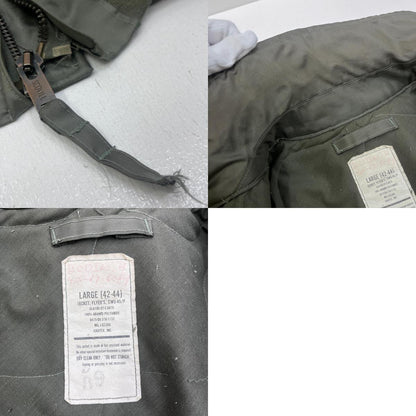 【中古】MILITARY衣料 | ミリタリーイリョウ CWU-45P ミリタリーコート 8415-00-310-1133 カーキ サイズ：L【加古川店】
