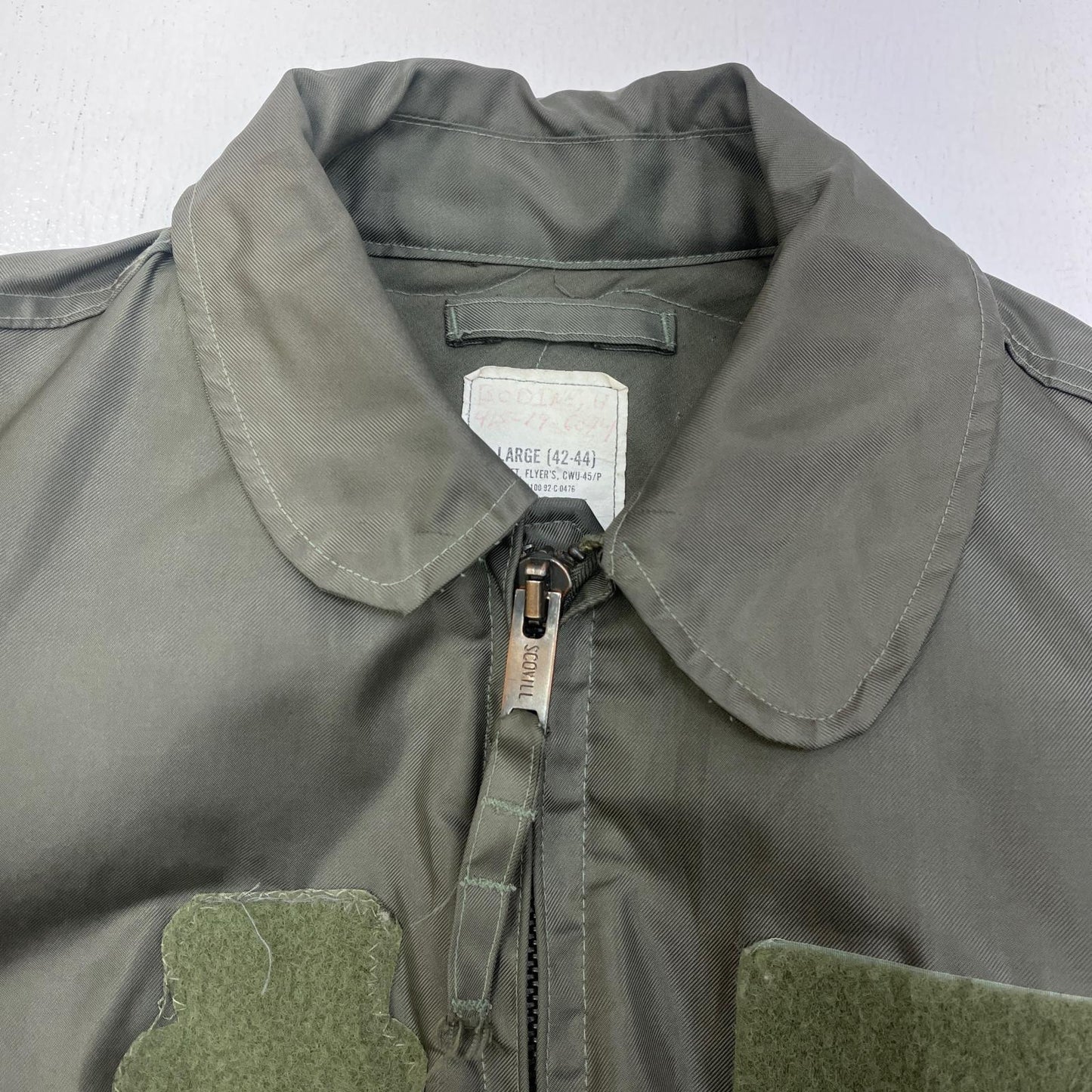 【中古】MILITARY衣料 | ミリタリーイリョウ CWU-45P ミリタリーコート 8415-00-310-1133 カーキ サイズ：L【加古川店】