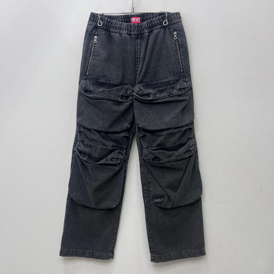【中古】DIESEL | ディーゼル D-BAERTSON デニムパンツ ブラック サイズ：30【加古川店】