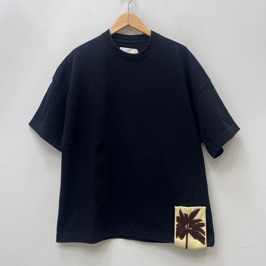 【中古】JIL SANDER | ジルサンダー Crewneck T-Shirt 半袖Ｔシャツ J22GC0119 J20035 ブラック サイズ：L【加古川店】