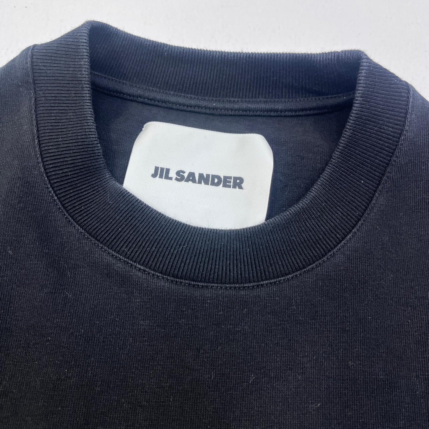【中古】JIL SANDER | ジルサンダー Crewneck T-Shirt 半袖Ｔシャツ J22GC0119 J20035 ブラック サイズ：L【加古川店】