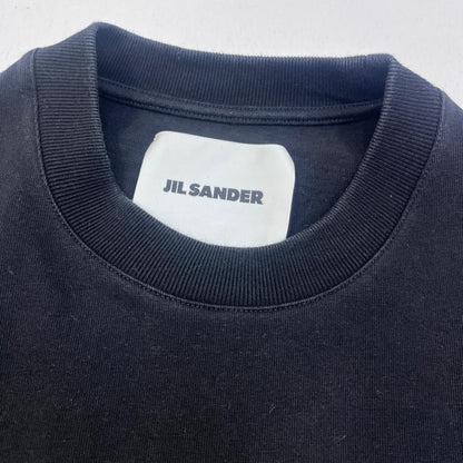 【中古】JIL SANDER | ジルサンダー Crewneck T-Shirt 半袖Ｔシャツ J22GC0119 J20035 ブラック サイズ：L【加古川店】