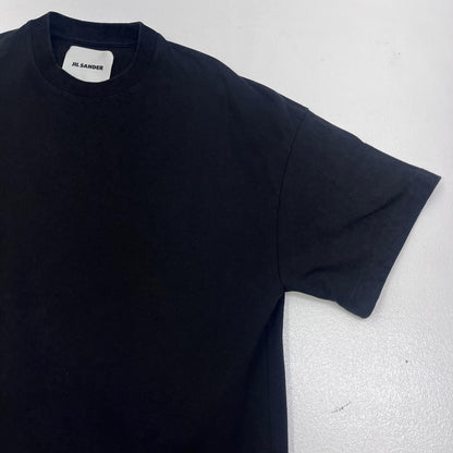 【中古】JIL SANDER | ジルサンダー Crewneck T-Shirt 半袖Ｔシャツ J22GC0119 J20035 ブラック サイズ：L【加古川店】